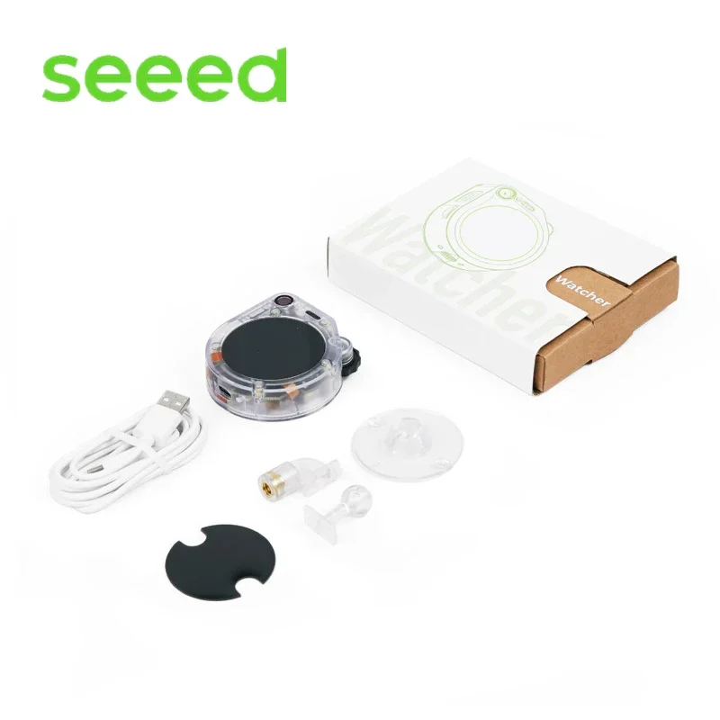 SenseCAP Watcher for XiaoZhi,Voice Control,Emotional communication,MCP ESP32-S3 Multilingual Support.Featuring VisualRecognition