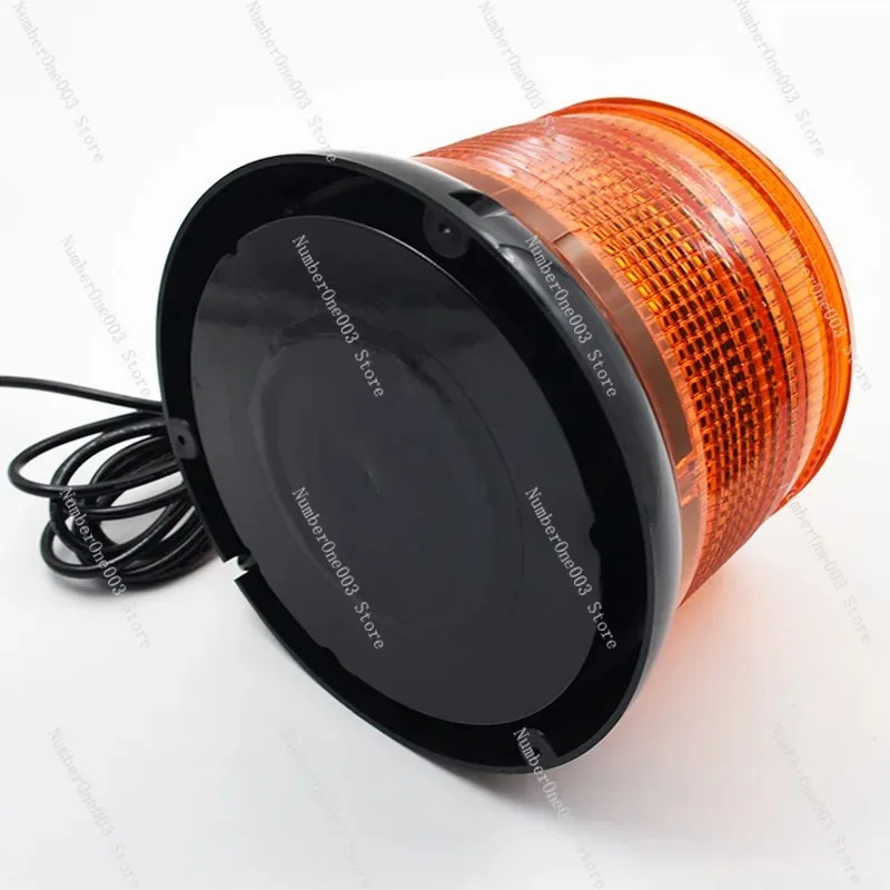 Car Ceiling Flash Warning Light High-Power Construction Bus School Bus Patrol Car Roof Disk Safety Warning Light