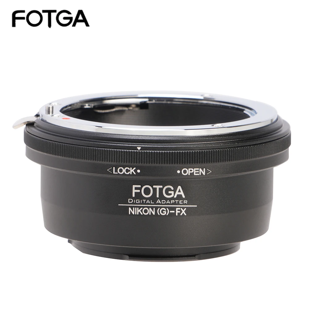 

FOTGA Lens Mount Adapter For Nikon G-FX Adapter Ring Suitable For AI Nikon G-lens to Fuji X Series Mirrorless Cameras Adapter