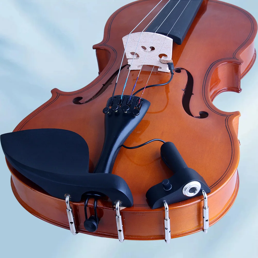 Violine-Tonabnehmer, elektronische Orgel, sofortiger authentischer akustischer Klang, einfach zu montierende Anpassung der Platzierung von Violine-Zubehör