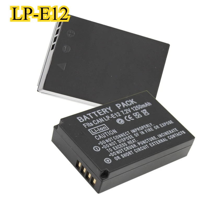 1250Mah LP-E12 Lith… - image
