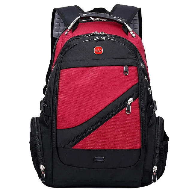 

Деловой мужской рюкзак Urban School Swiss 8810 USB 35 л. С чехлом от дождя rmy Watch s Gift