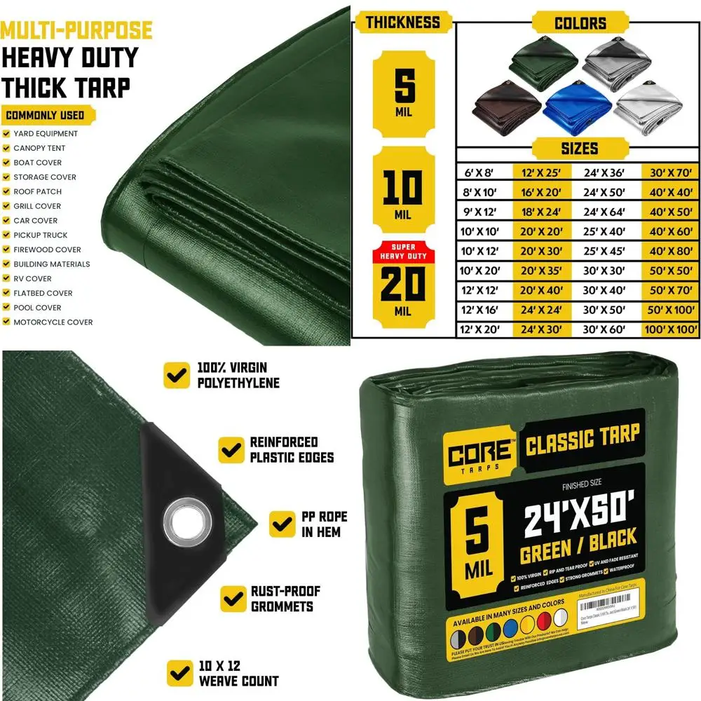 Heavy-Duty 5 Mil Wa…