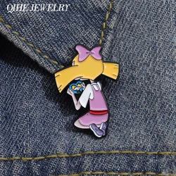 Movie Girl Brooch Badge Enamel Pin Cartoon Cute Jewelry Custom Character Women Gift Lapel Backpack Accessories Wholesale