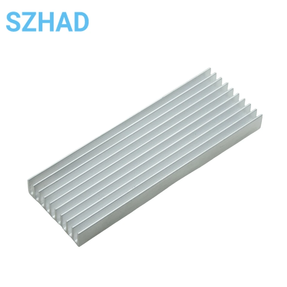 High Quality Heat Sink 100*35*10MM Aluminum Profile Radiator Ultrasonic Electronic Cooling Plate