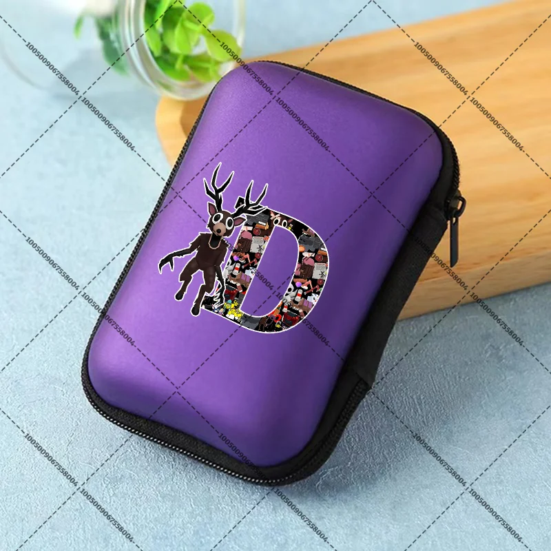 숲속의 99 밤 헤드폰 지퍼 가방 휴대용 이어폰 보관함 데이터 케이블 충전기 케이스 여행용 보호 카드 팩