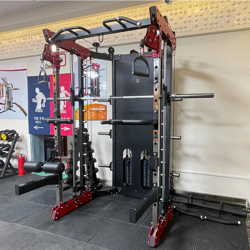 High Quality Bodybuilding Strength Equipment Commercial Gym Fitness Equipment Machine Multi Functional Comprehensive Rack
