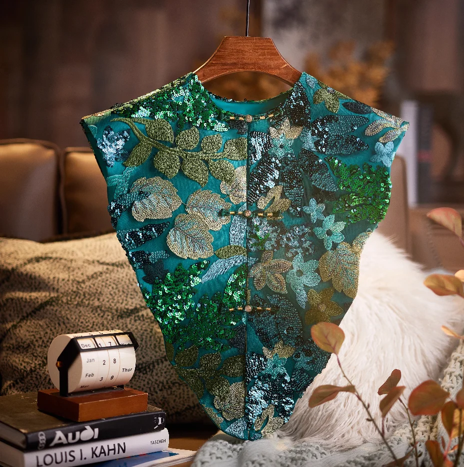 women's-vintage-embroidery-blue-pashmina-female-china-national-show-winter-shawl-cloak-r3145