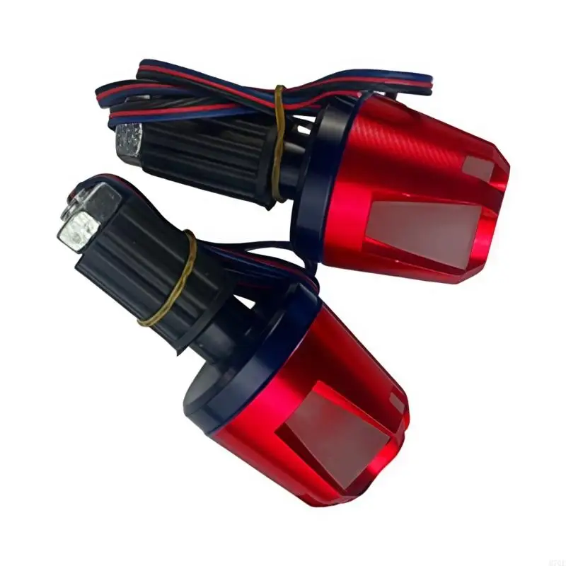 M76E Universal-Motorrad-Lenker-Endkappe mit LED-Licht, Aluminiumlegierung für Offroad-Fahrten und individuelle Anpassung – Detail 5