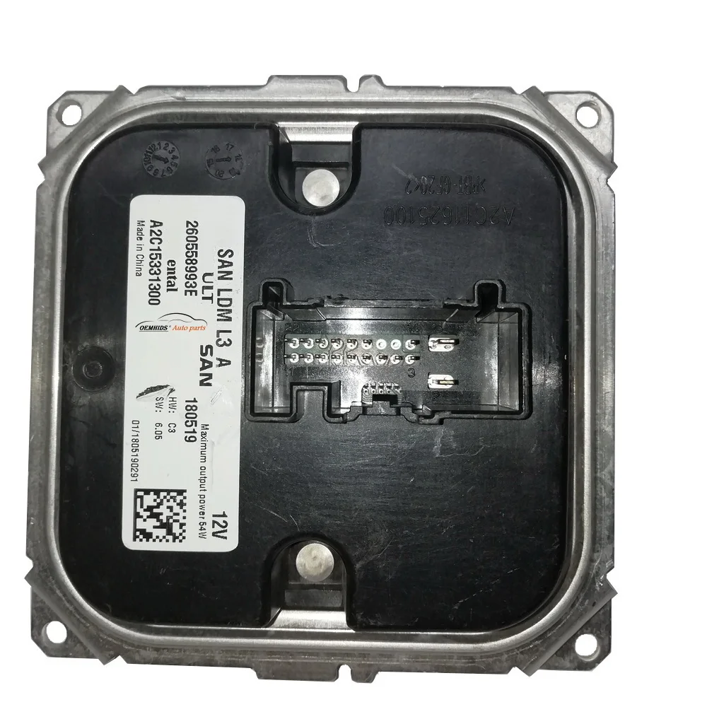 Obrázek 7: Oem balast A2C15331300 A2C11625100 originální oemhids 2019-2020 qx50 LED světlomet ovládání modul LDM L3 A 260558993E