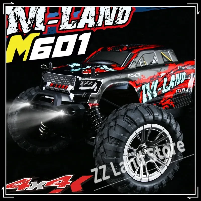 M601 High-Speed Car 1:16 Full Scale Remote Control 4wd Remote Control Car Off-Road Climbing Drift Strong Torque Boy  Kid Toys