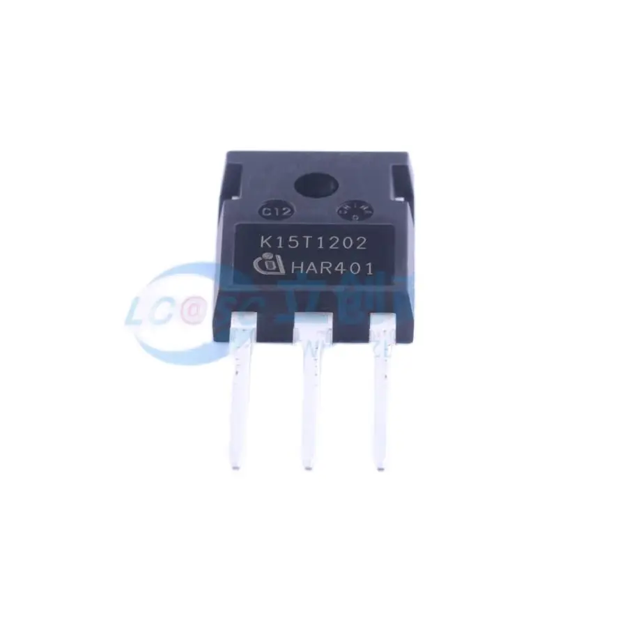 5Pcs/Lot Original IGBT K15T1202 Transistor 1200V 30A 235W For Motor control and Drive TO-247 IKW15N120T2