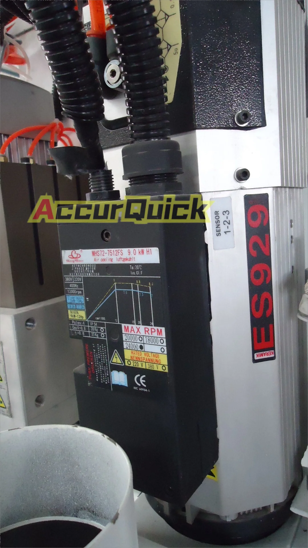 Centro de processamento de madeira resistente 9KW Roteador CNC MDF de madeira com sistema de troca automática de ferramentas