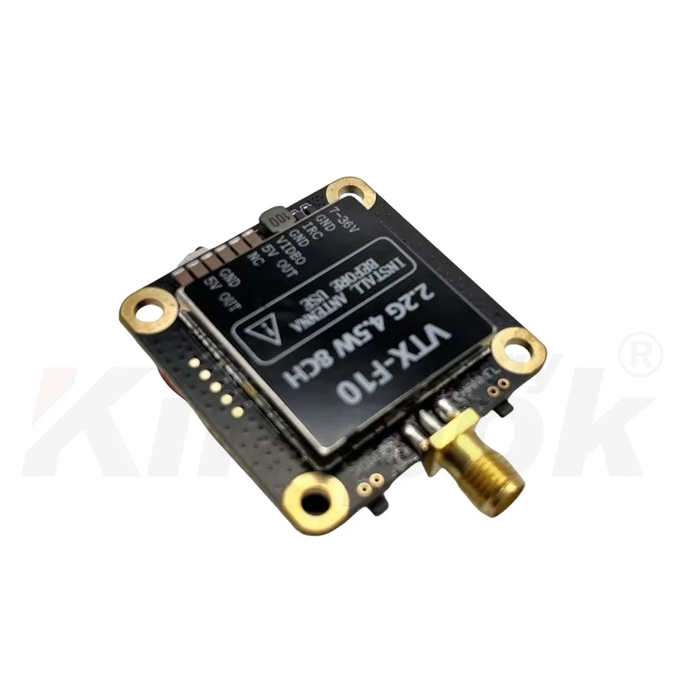 New 2.2G Transmission Transmitter for Drones 4.5W VTX Power Stable Image Enhanced Flying Experience