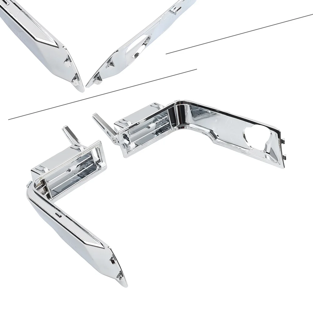 

2Pcs Chrome Motorcycle Hot Air Vents Cover ABS For Honda Goldwing Models GL1500 GL1500I Interstate GL1500SE GL1500A 1988-2000