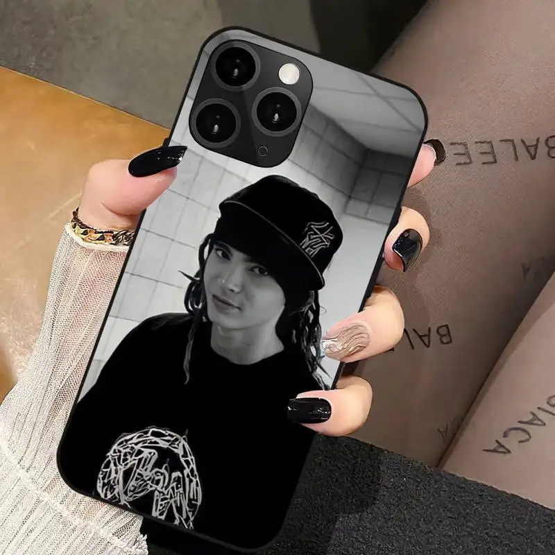 Singer Bill Tom Kaulitz Tokio Hotel Phone Case For iPhone 11 12 Mini 13 14 15 PRO XS MAX X XR 8 Plus Shell