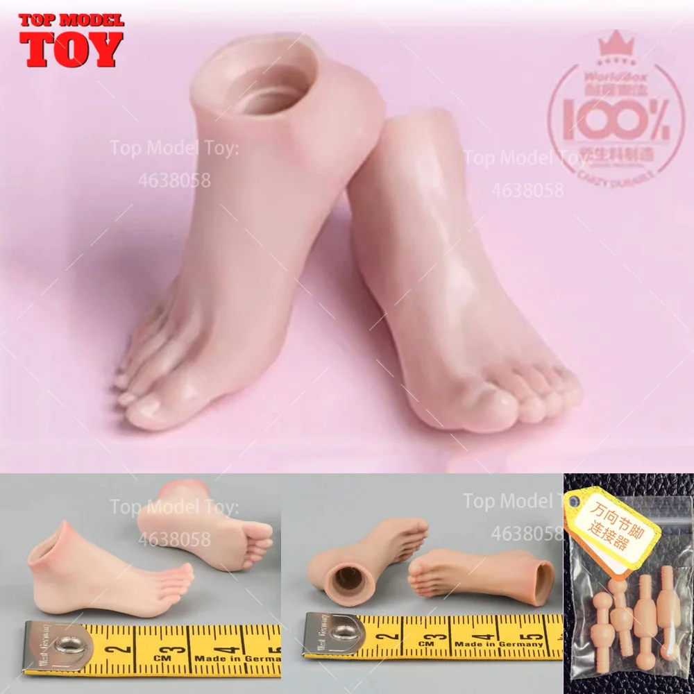 

Worldbox 1/6 High Heels Feet Foot Connector Model Fit 12" AT201 AT202 AT203 Female Soldier Action Figure Body Dolls Toys