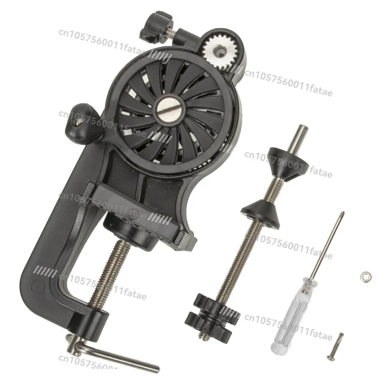 For Fishing Wheel Liner Black High Strength Composite Single Axis Reciprocating Fishing Wheel Winder