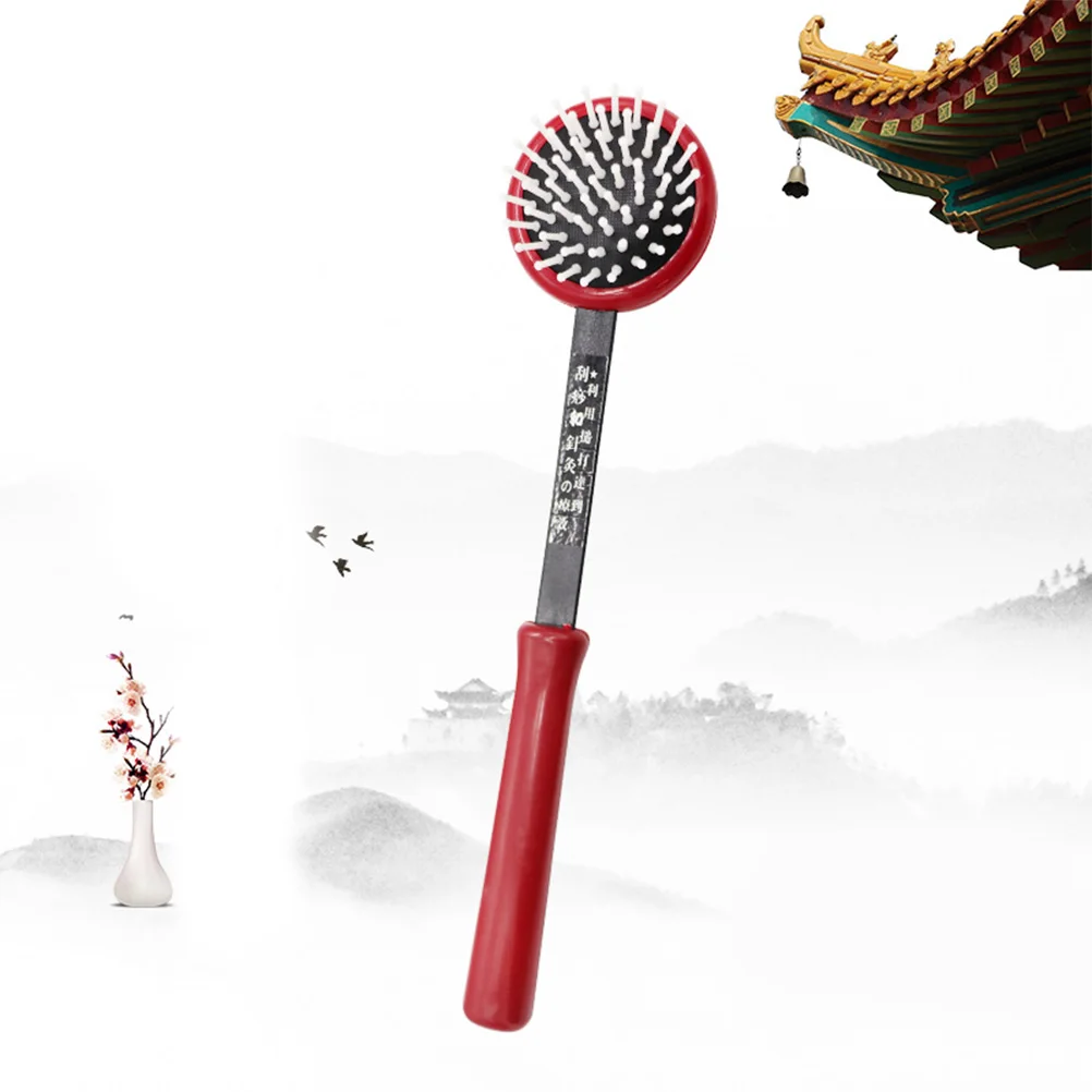 

2pcs Massage Hammer Long Handle Stick Suitable Hips Legs Head Neck Waist Promote Circulation Improve Immune