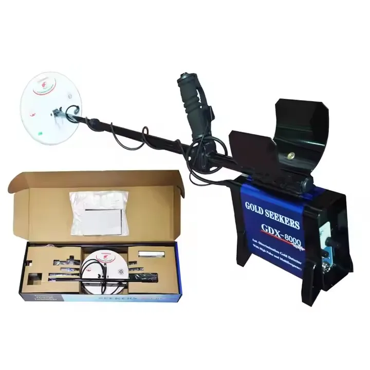 July003 GDX8000 Professional High Sensitivity Metal Detector Gold Detector for Archaeology