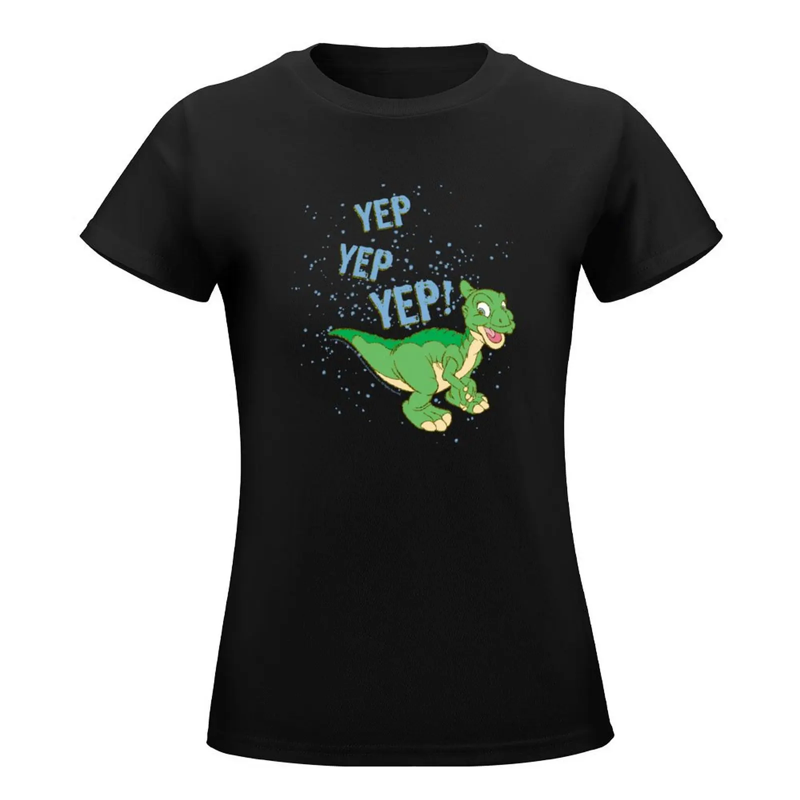 Land Before Time Ducky Yep Yep Yep Sprinkle T-Shirt kawaii clothes Blouse western t shirts for Women