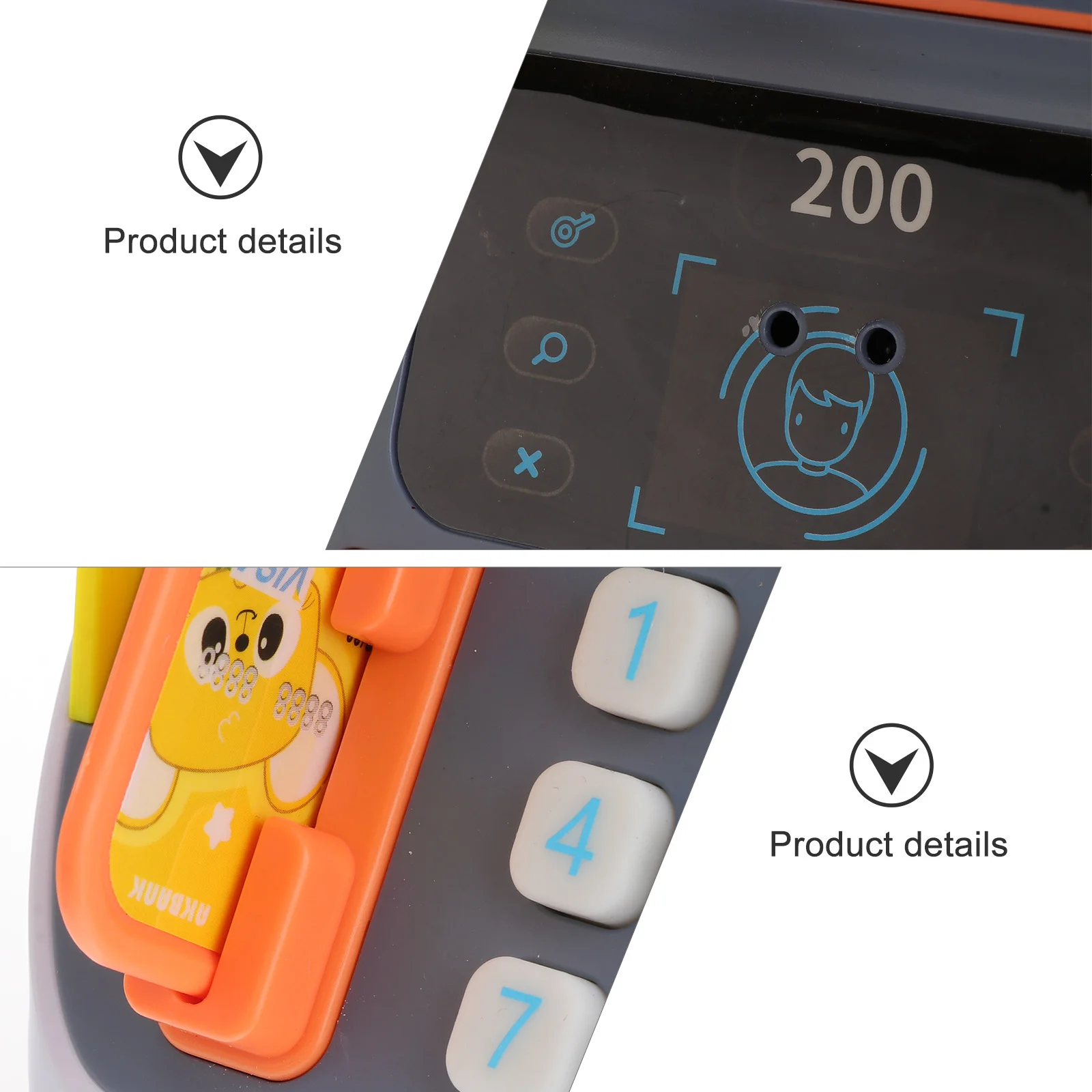 Face Recognition Atm Coin Saving Pot Multi-function Piggy Bank for Home Kids Household Plastic Creative Child