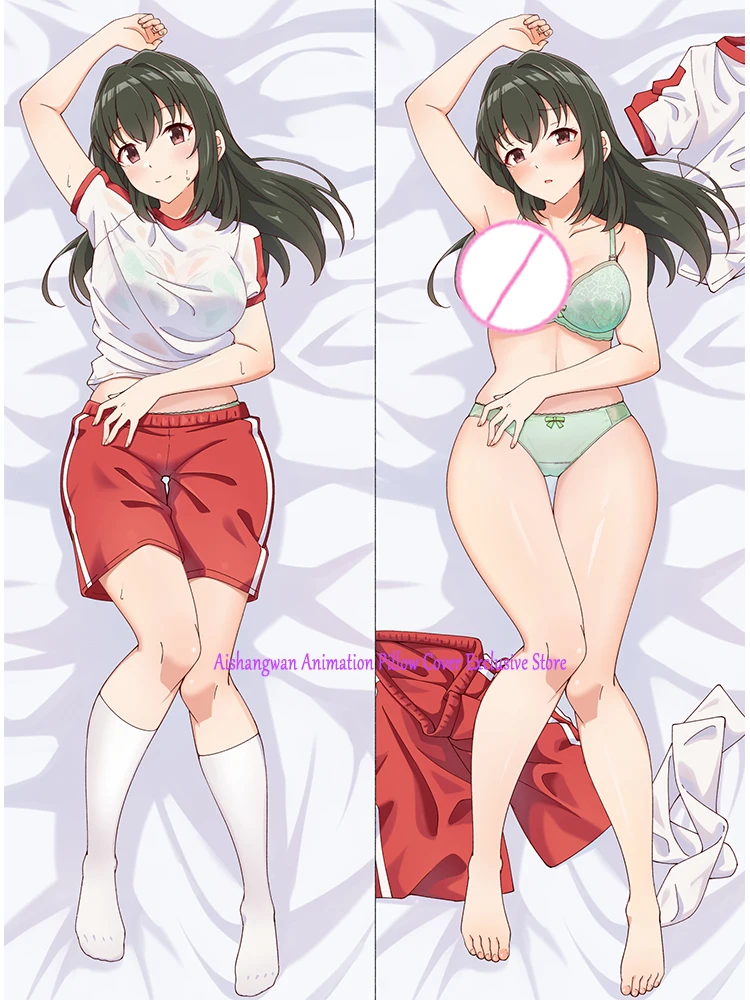 

Dakimakura Anime Pillow Cover Beautiful Girl Double Sided Print 2Way Cushion Bedding Festival Gifts Gifts