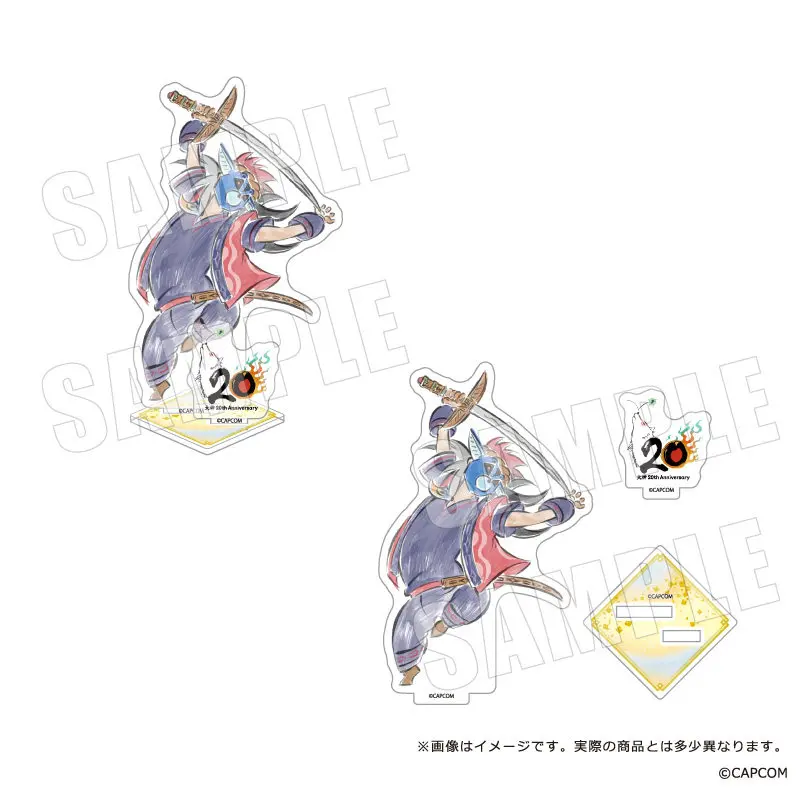 Game Ōkami Amaterasu Issun Sakuya Acrylic Stand Model Plate Keychains Desktop Ornament Fans Gifts Exquisite Products