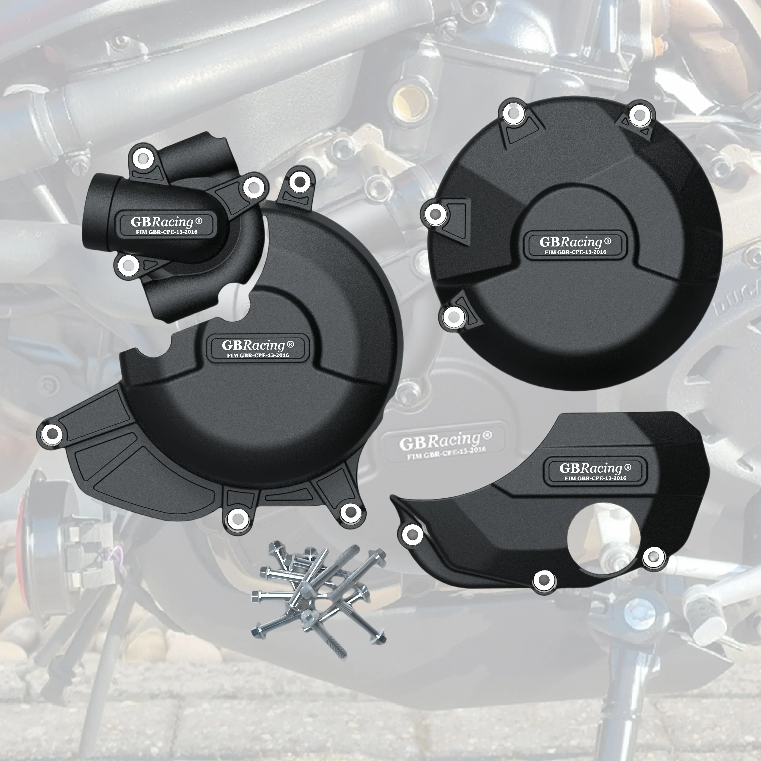 

For Ducati Monster 1200R 2016-2019 GBRacing Motorcycle Engine Protection Cover
