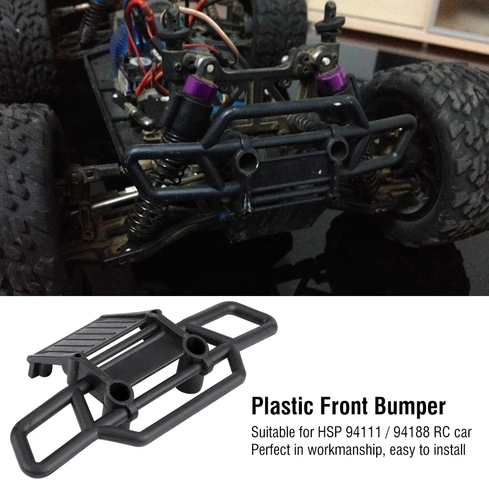 

Пластиковый передний задний бампер для радиоуправляемого автомобиля, простой в установке, сменный передний задний бампер с радиоуправлением, аксессуар с дистанционным управлением