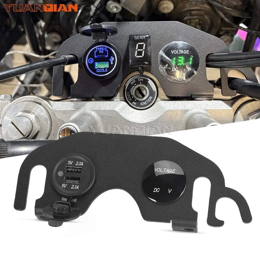 For Suzuki V-strom650 DL650 2004 2005 2006 2007 2008 2009 2010 2011 Motorcycle Dash Panel Auxiliary Shelf Aftermarket Fit Parts