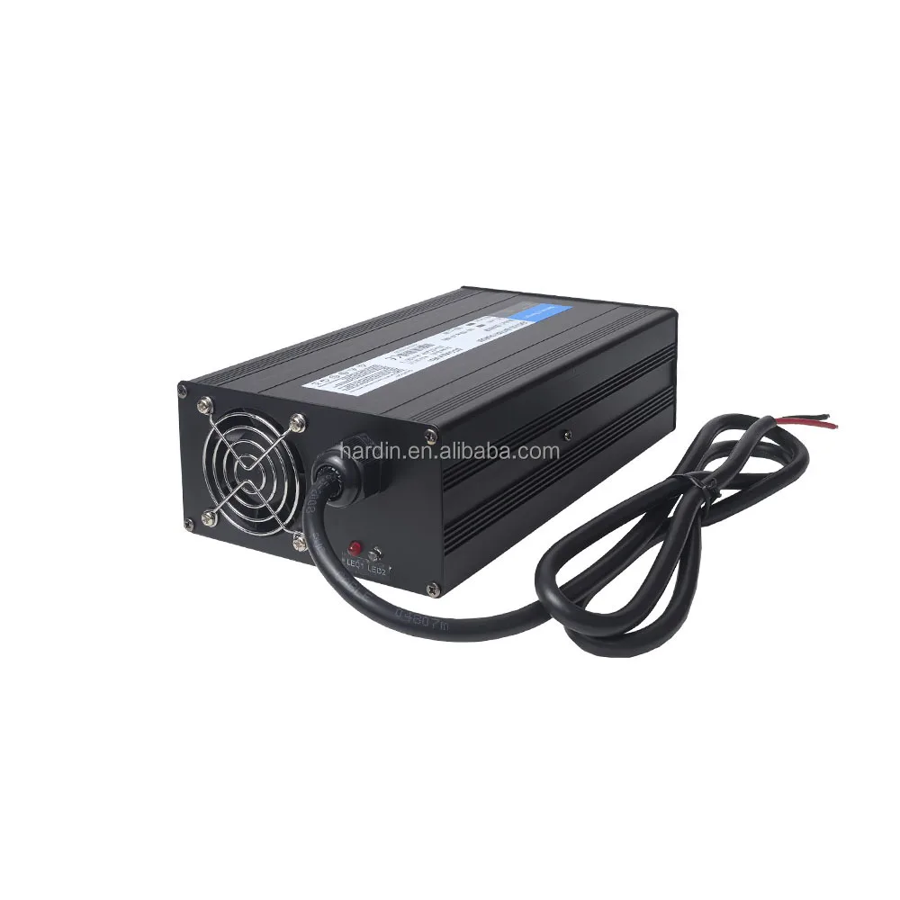 Hardin HD900W 900Watt 12V35A Aluminum RV Battery Charger With Overheat Protection 220V/110V Input For Lead Acid Batteries