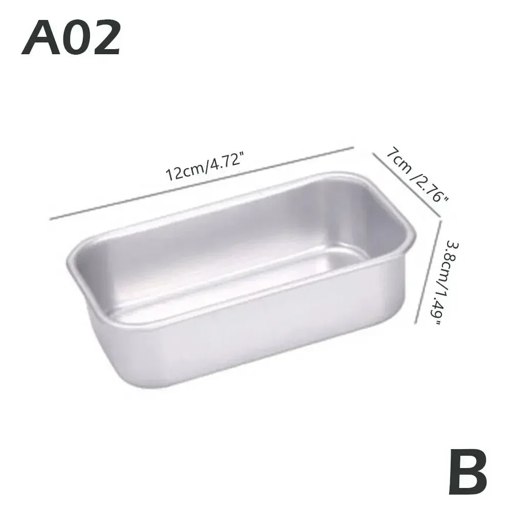 Rechteckige Brotform aus Kohlenstoffstahl, antihaftbeschichtet, Kuchenform, Mini-Toastform, Kuchen-Backblech, Kastenform, Küche, Backwerkzeuge, Backformen – Detail 3