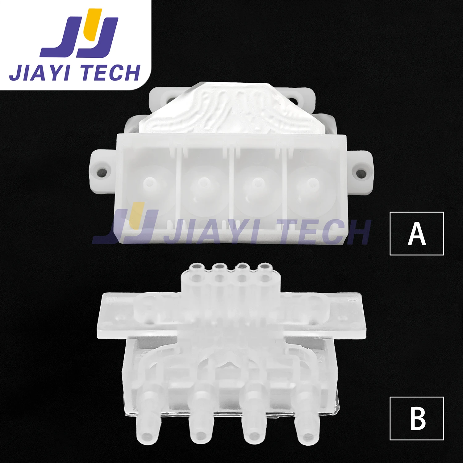 2Pcs/Pack 5113 Connector ECO-Solvent Head Cover Damper Dumper Cover Manifold for Epson 5113 Printhead