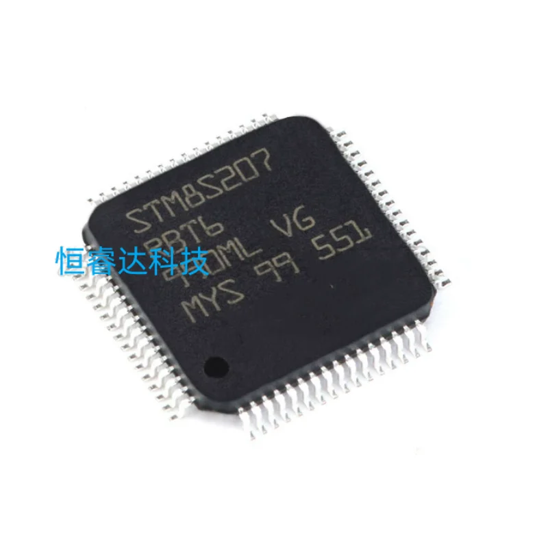 1 шт./лот, новый оригинальный STM8S207RBT6 LQFP64 полупроводниковый MCU 8-битный однокристальный микроконтроллер STM8S207 на складе