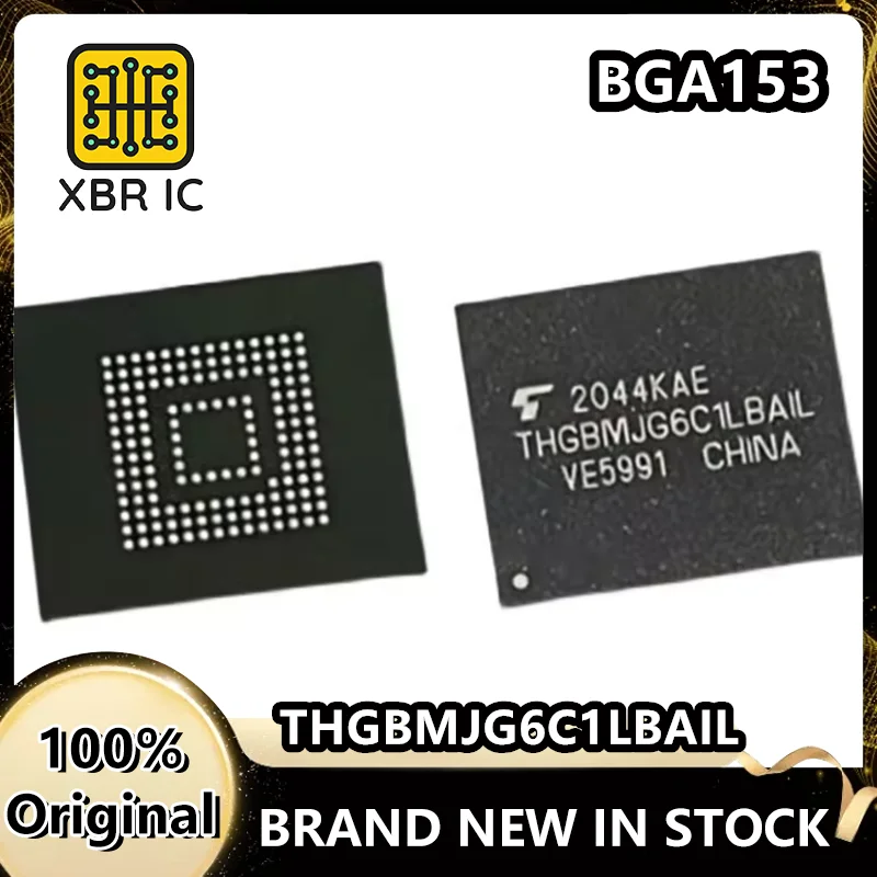 (5/20 pieces) THGBMJG6C1LBAIL THGBMJG6C1 BGA153 original authentic 6C1L memory chip 8GB EMMC5.1 spot delivery fast