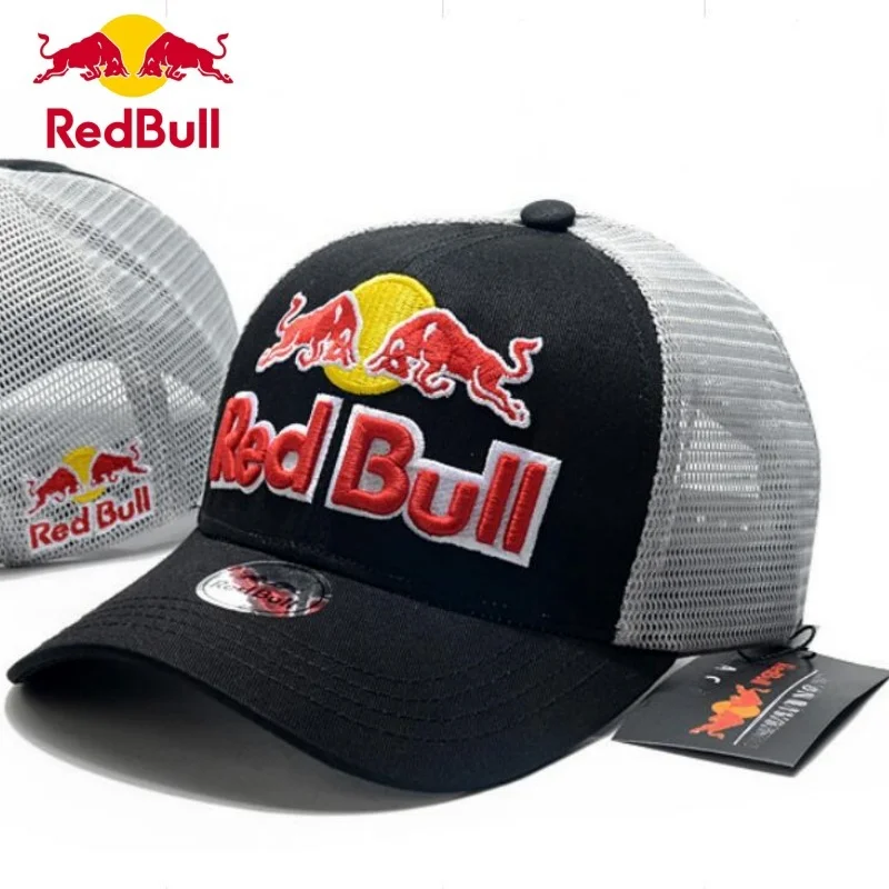 Новая бейсбольная кепка Red Bull, повседневная шляпа Red Bull Racing, мужская и женская солнцезащитная шляпа для путешествий на открытом воздухе