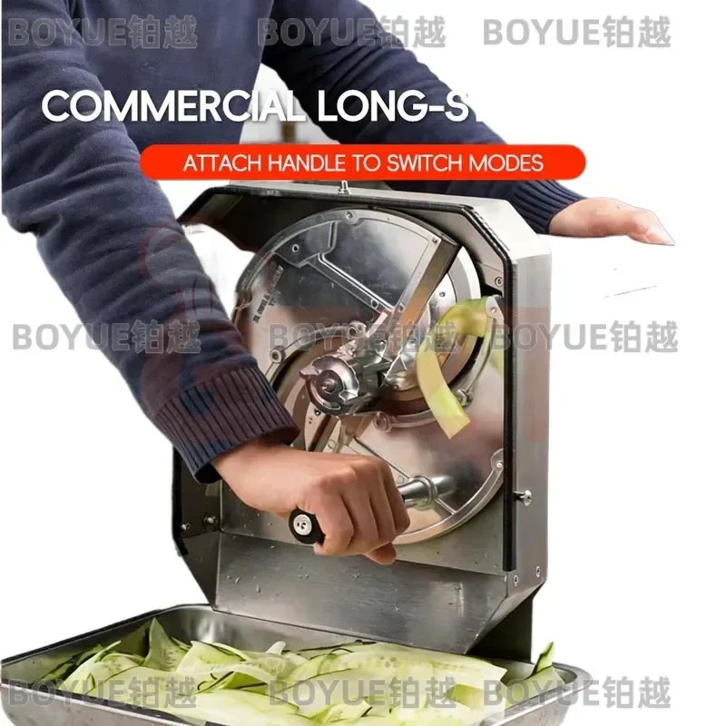 Electric Vegetable Chopper Multifunctional Fruit Slicer Commercial Banana Cucumber Cutter Machine Kitchen Food Processor Tool
