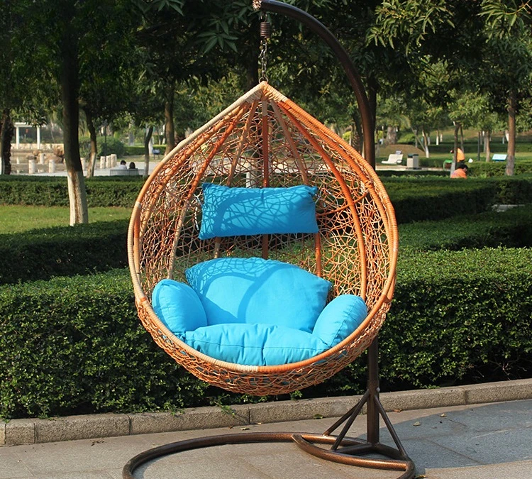 شرفة داخلية كرسي الروطان سوينغ عش فندق فناء المنزل سلة معلقة كرسي أرجوحة