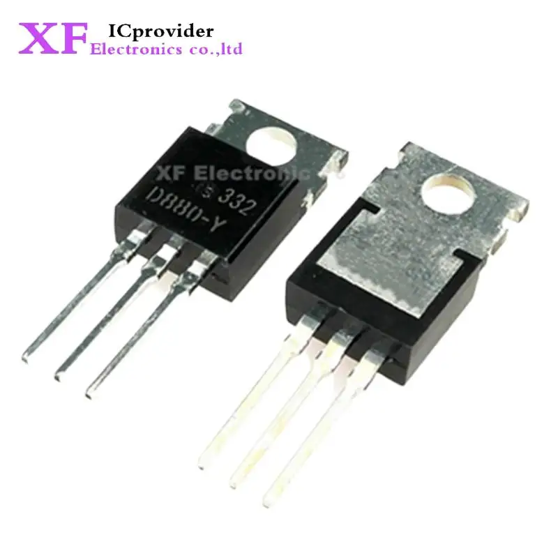 10PCS 2SD880 KSD880Y TO-220 D880 KSD880-Y KSD880Y NPN transistor 3A 60V Transistor new original