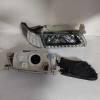 Car Black Headlights For Toyota Corolla AE100 AE104  AE101 Modifying LED Head Lamp 1992 to 1995  A Pai