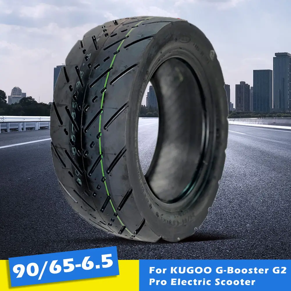 90/65-6.5 Tubeless Tire for KUGOO G-Booster G2 Pro Electric Scooter High Quality Thickening Rubber Outer Tyre for Electromobile