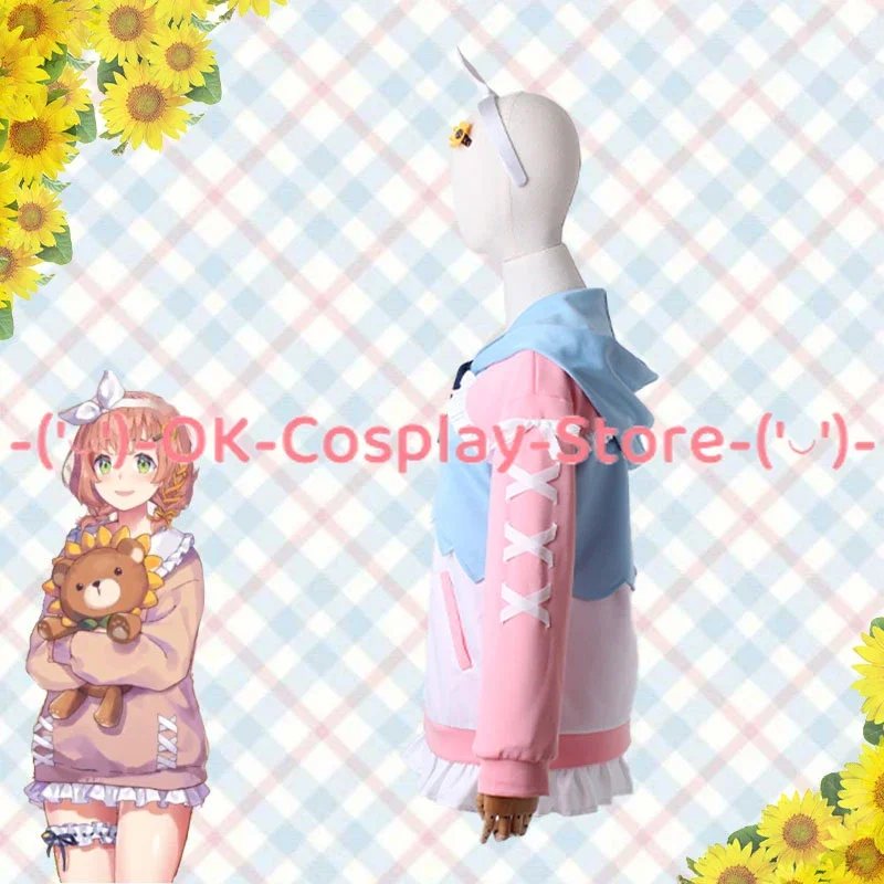 Honma Himawari Cosplay Costume para Mulheres, Vtuber Vestuário, Halloween Carnaval Uniformes, Custom Made Dress, Bonito