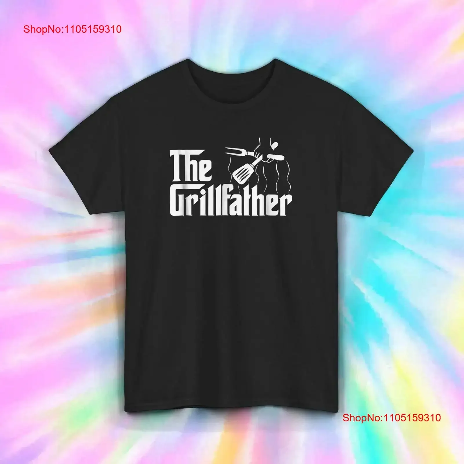 

The Grillfather Funny BBQ Grill Master Dad Cooking GifT T Shirt S 5XL vintage Washed homme designer clothes