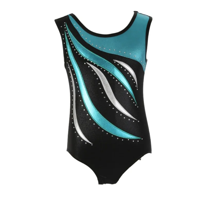 4-16 Years Kids Girls Unicorn Gymnastics Leotards Jumpsuits Sleeveless Ballet Tank Leotards Outfit Stage Dance Costumes Clothes view 4