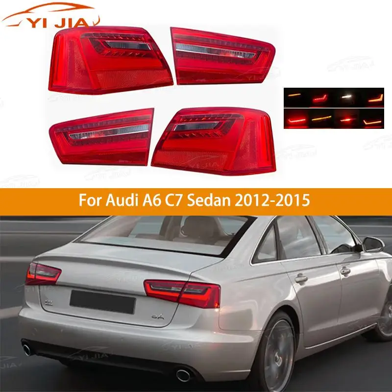 

Задний фонарь в сборе для Audi A6 C7 Sedan 2012-2015