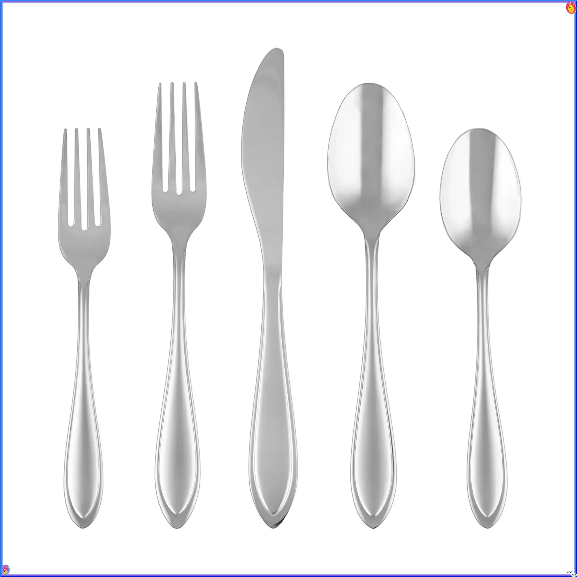 

Современный набор столовых приборов из нержавеющей стали на 4 человека, прочная и стильная посуда, которую можно мыть в посудомоечной машине для домашней столовой