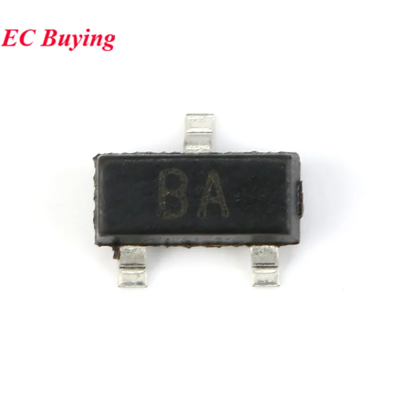 100pcs/lot 2SA1015 A1015 BA 2SC1815 C1815 HF SOT-23 0.15A 50V PNP SMD Triode Transistors New Original