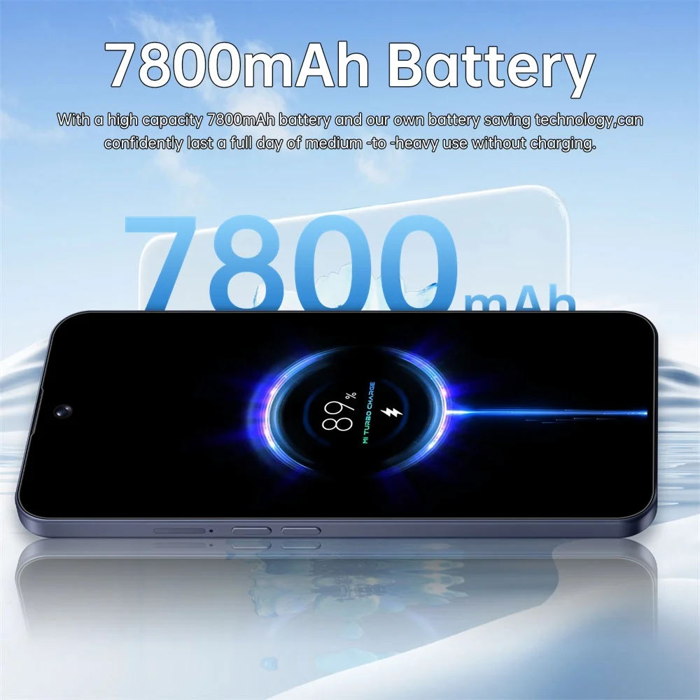 K-Touch M17 Pro Max Mobiltelefone Smartphone 7,3 Zoll Android 15 Globale Version Handy 16+48MP Kamera 5G Dual-SIM Dual-Standby 7800mAh Globale Version Mobiltelefone – Detail 12