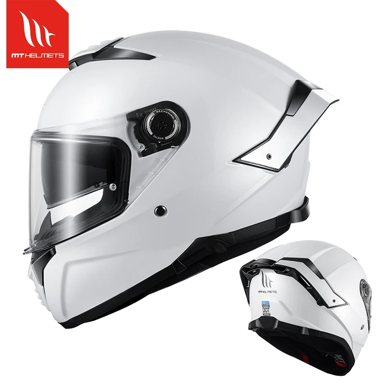 MT Manufacture Thunder 4 SV Full Face Helmets for Men Women Professional Ece R22.06 Dot Approved New ABS Box Cascos Para Moto